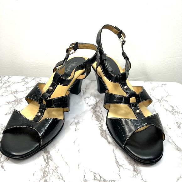 SoftSpots Comfy Heels for Work or Dancing size 9M - Picture 3 of 6